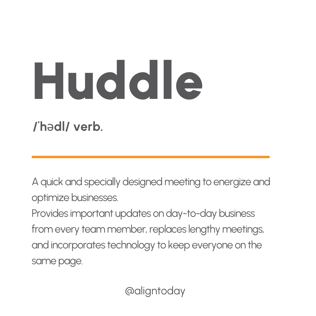 Huddle Definition
