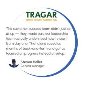 Tragar service testimonial